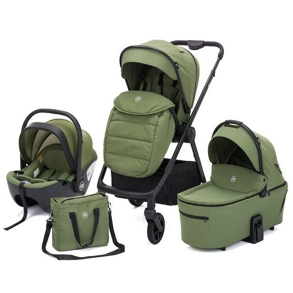 Hovedbilde  Fillikid | Lion vognpakke + bilstol | Forest green