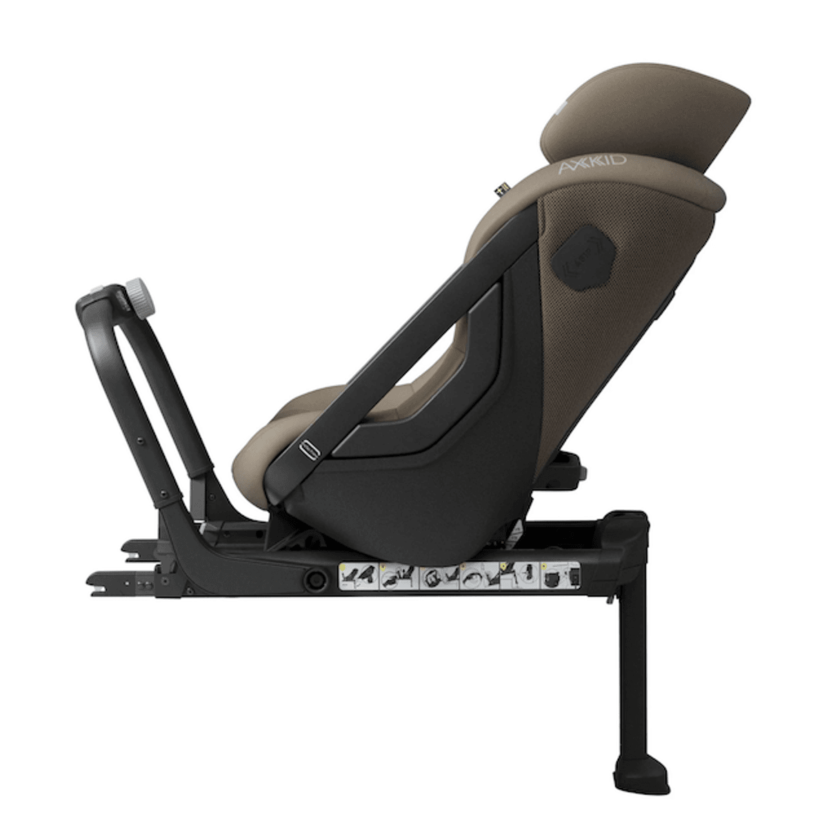 Axkid | One+ 3 | Bilstol 0-7 år |  Driftwood Beige