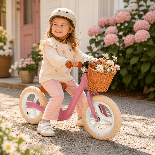 Hovedbilde Fillikid | Speedy Balansesykkel m/kurv | Rosa