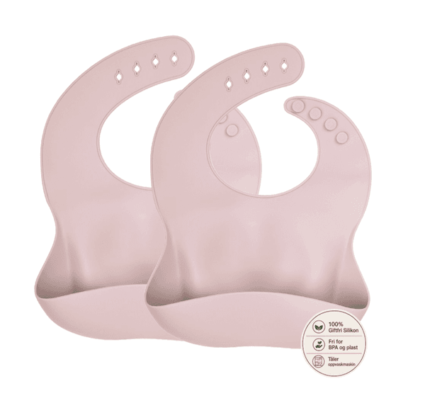 Hovedbilde Troller Kids | Silikon Smekke Myk 2 pk. | Rosa