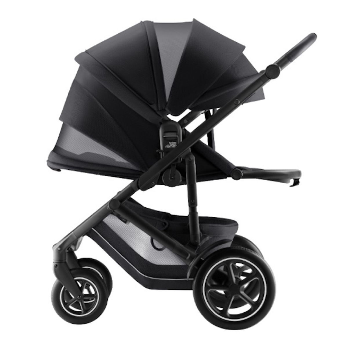 Britax | Smile 5Z Kombivogn + BABY-SAFE Pro Bilstol & Base | Carbon Black 