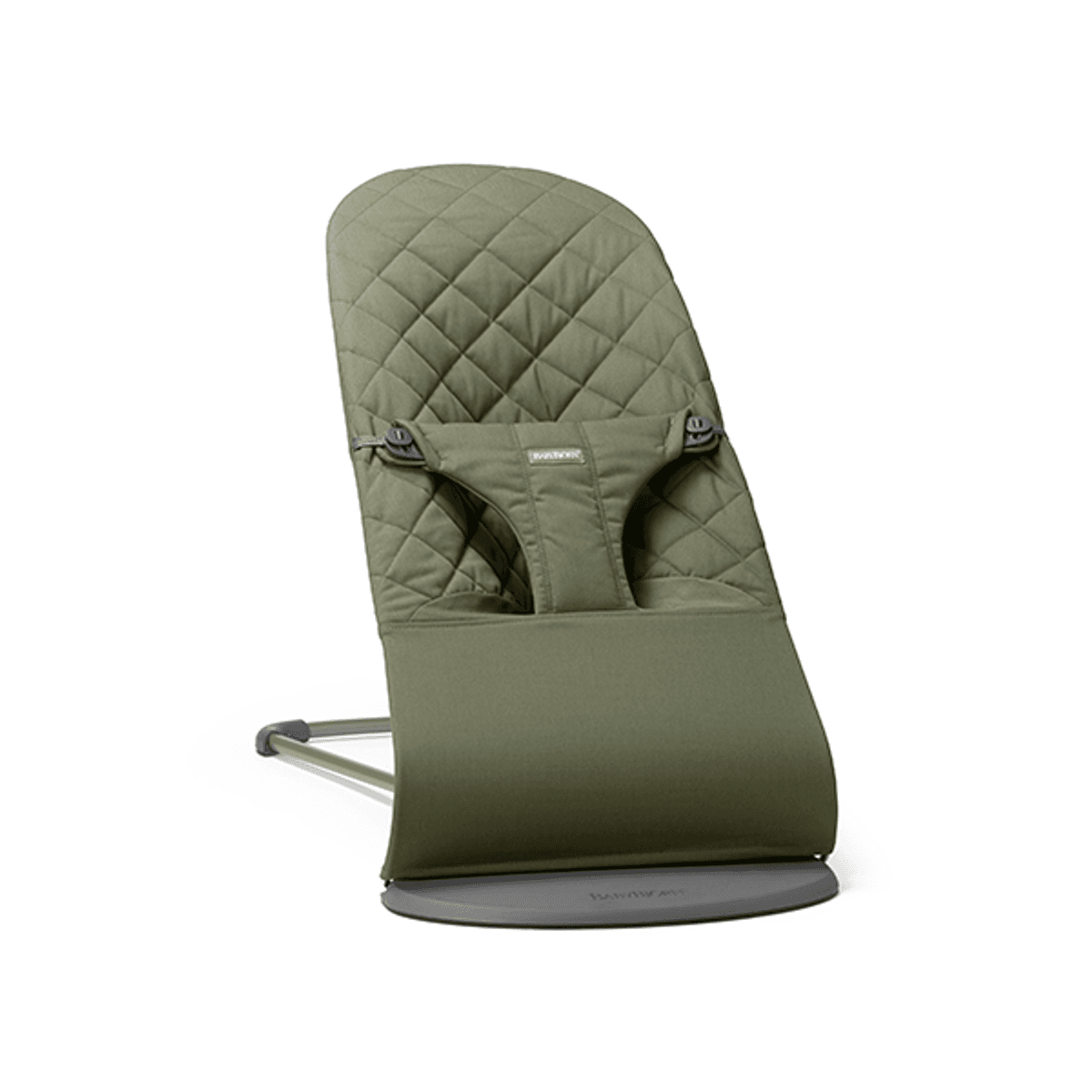 BabyBjörn | Vippestol Bliss | Vevd/ Klassisk Quilt | Mørkegrønn