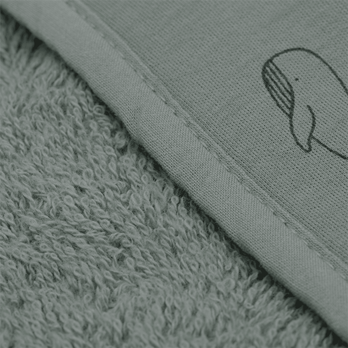 Fillikid | Hettehåndkle Sett | Whale Green