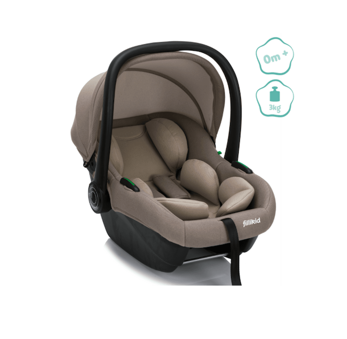 Fillikid | Neo SL i-size 0-13 kg + Isofix Base | Nature