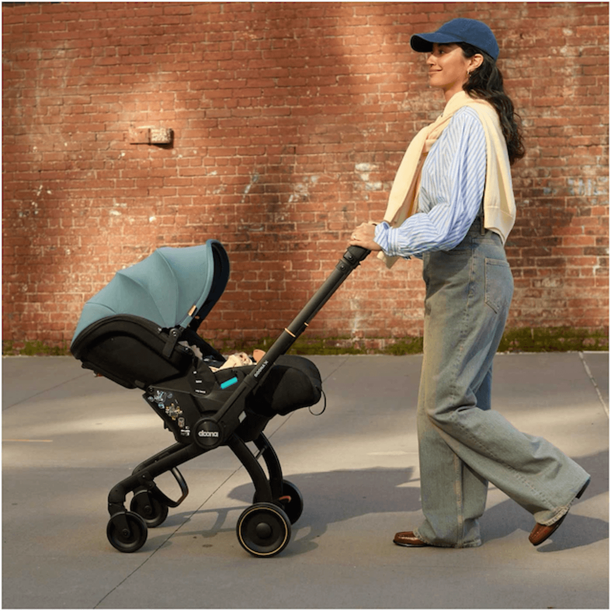 Doona | Doona X  Baby Bilstol 0-13 kg og Trille | Nitro Black