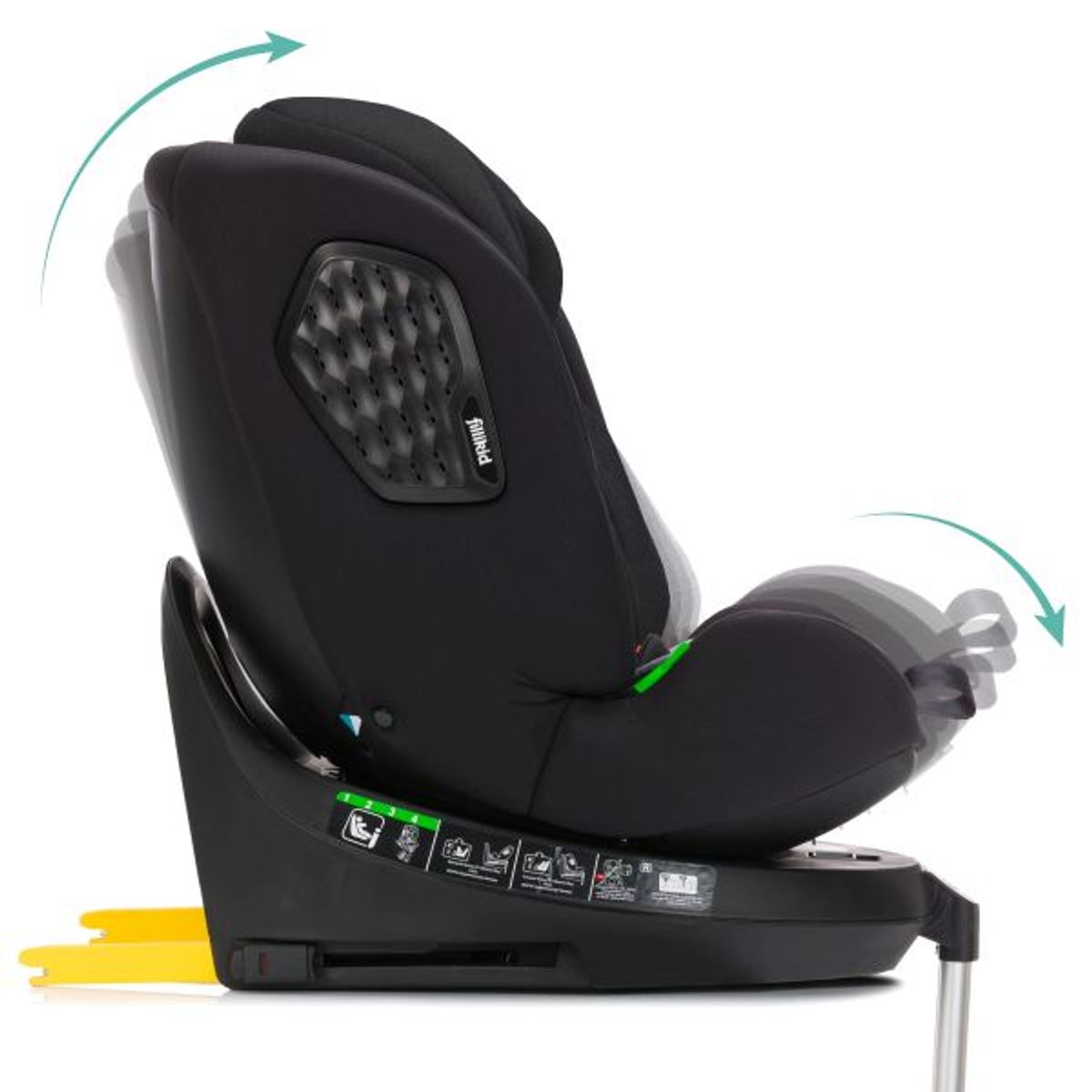 Fillikid | Aris Bilstol | 40 - 150 cm (6mnd - 12 år) | Sort