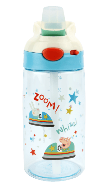 Hovedbilde Peppa Pig | Drikkeflaske med tut | 450 ml | Blå