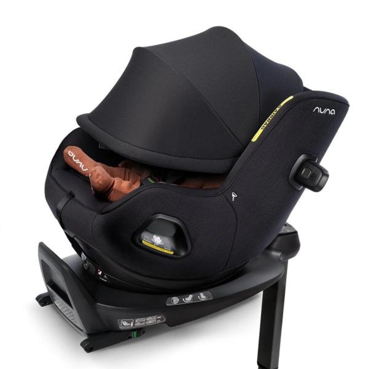 Nuna | RELX Wind Bilstol 40–105 cm ( 0 - 4 år ) | Caviar
