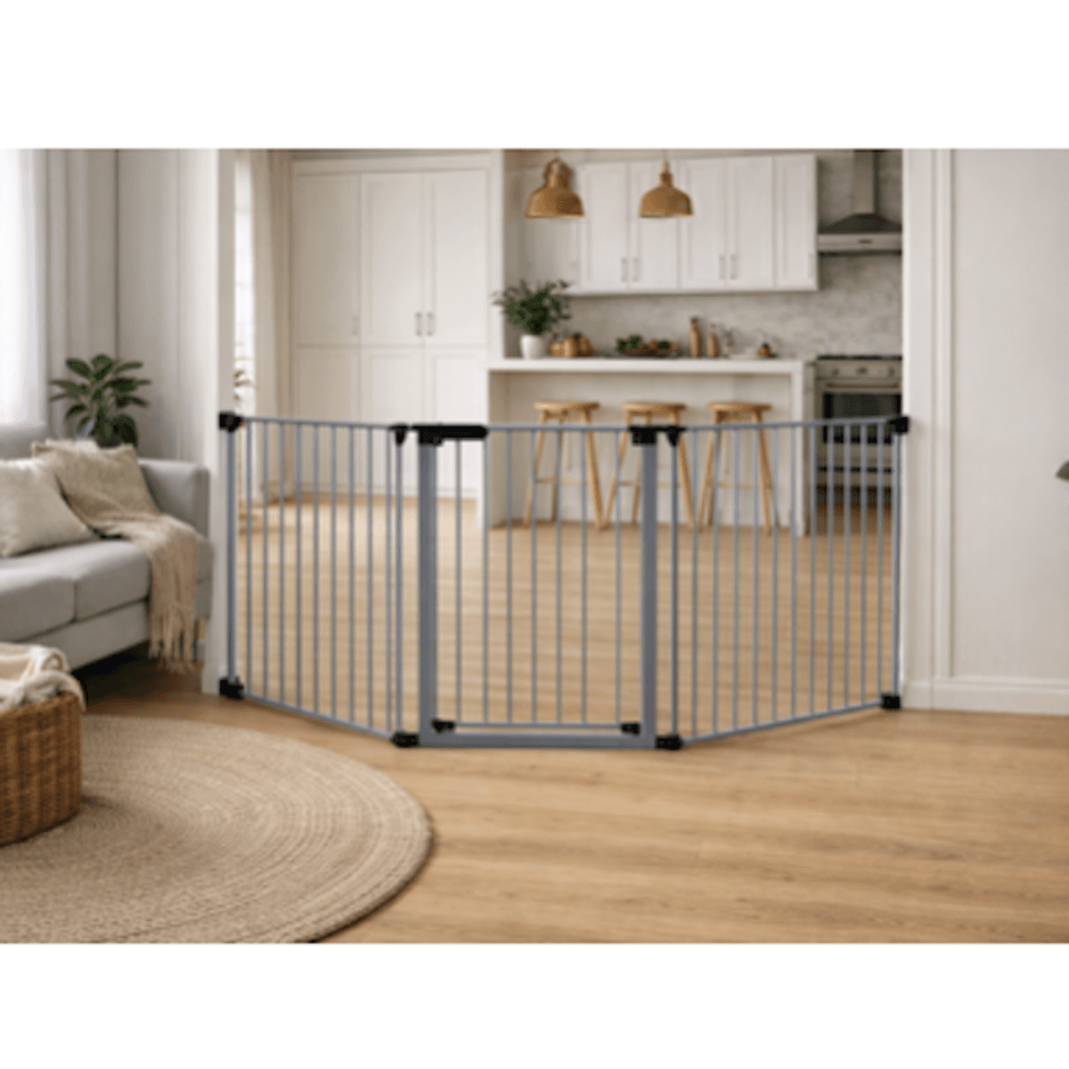 Troller | Frida 3i1 Leke- og sikkerhetsgrind med leketeppe