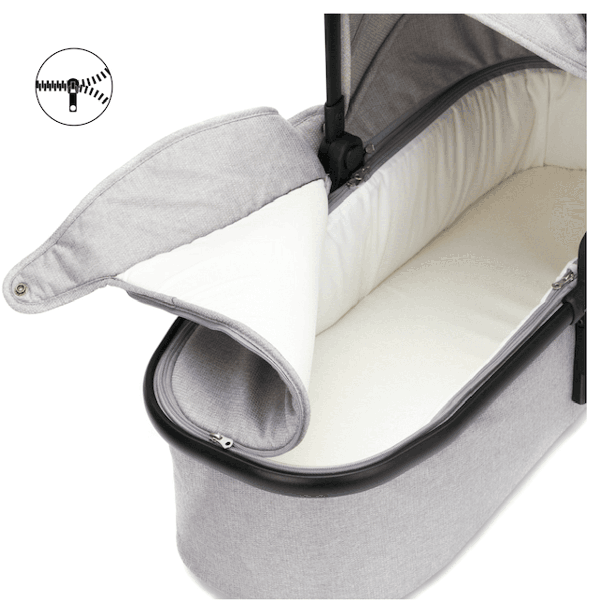 Fillikid | Søskenvogn 1 Liggedel & 2 Sittedeler| Duette Grey