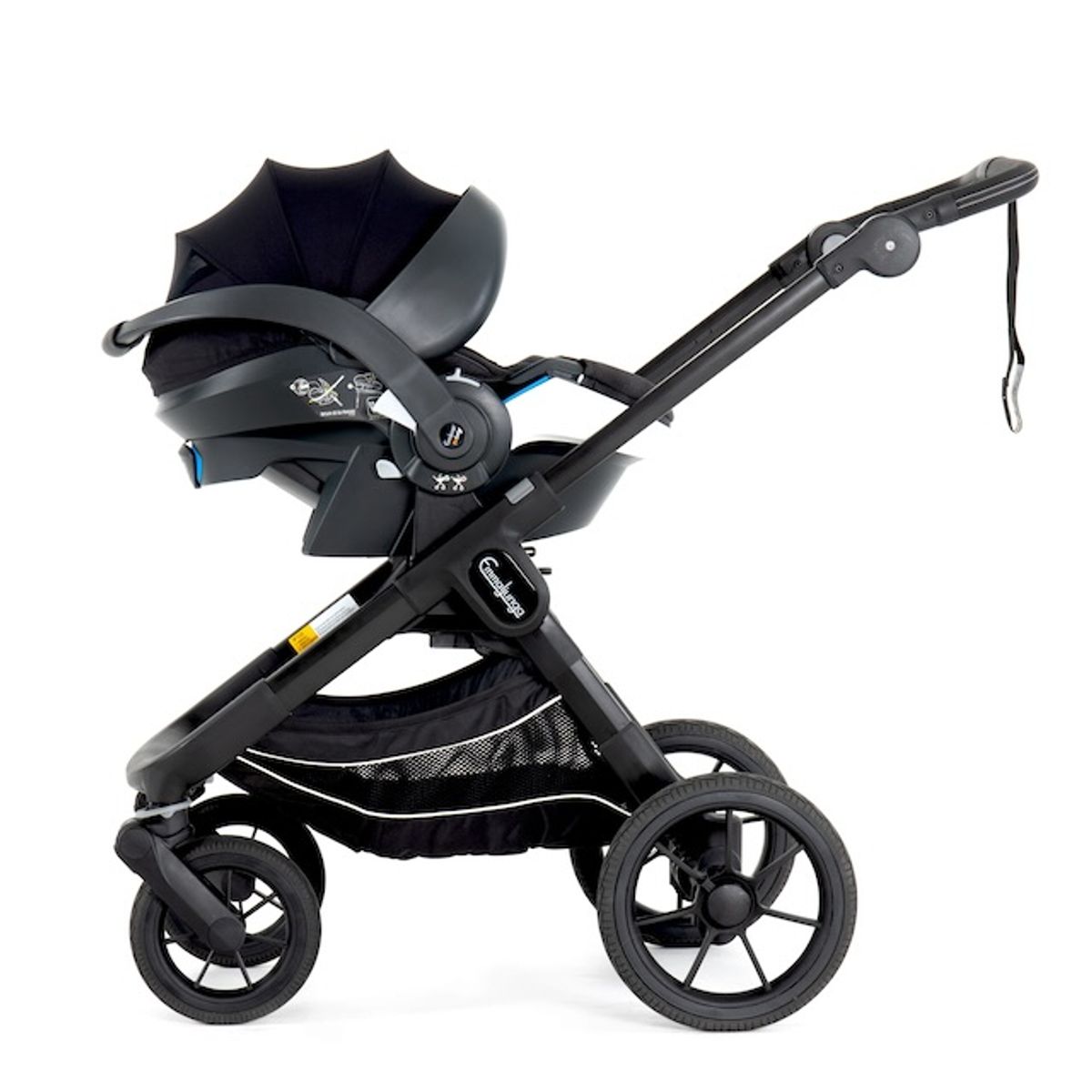 Emmaljunga | Sento Max Kombi Ergo + Joie Bilstolpakke | Urban Graphit