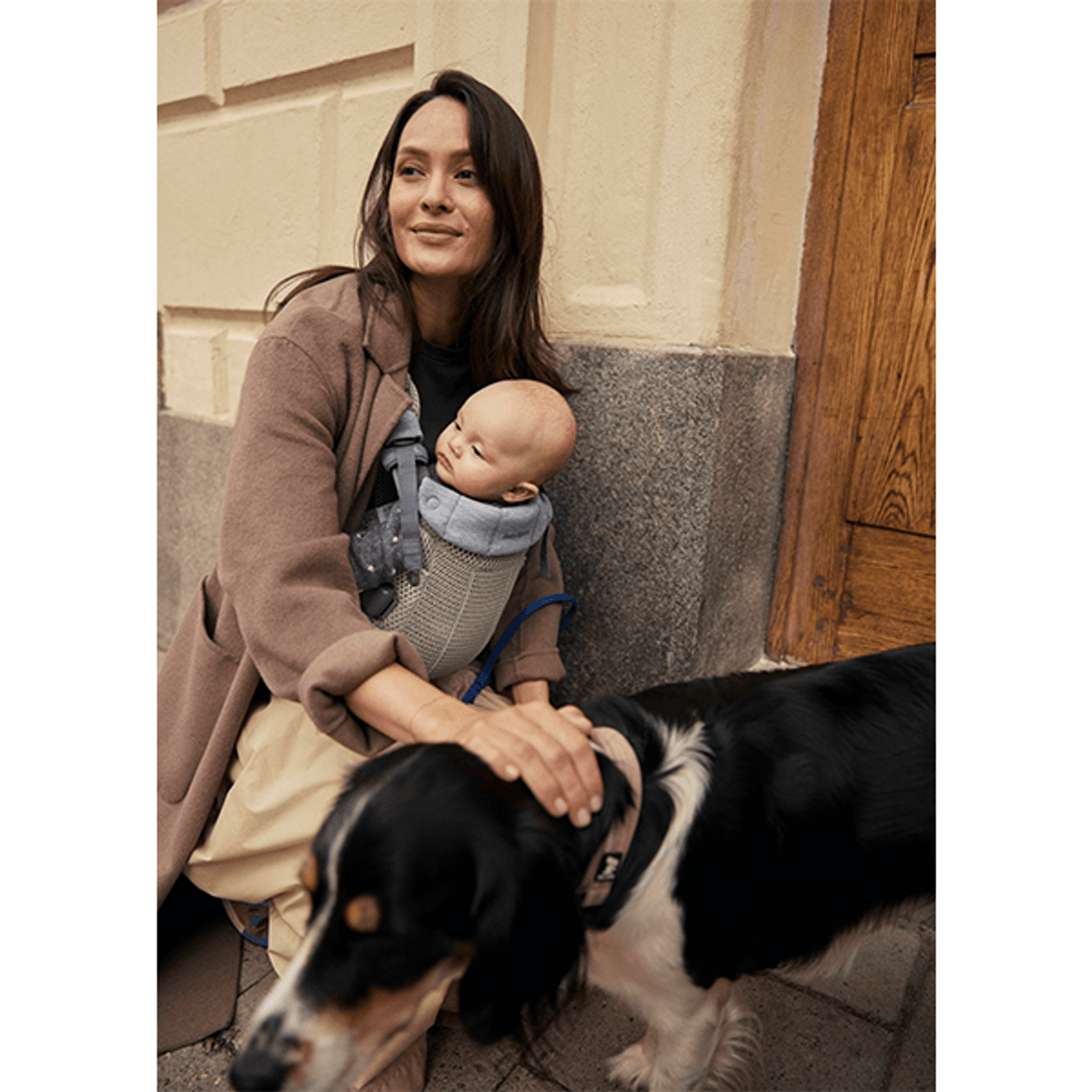 BabyBjörn | Bærsele Harmony | 3D-mesh | Grå Beige