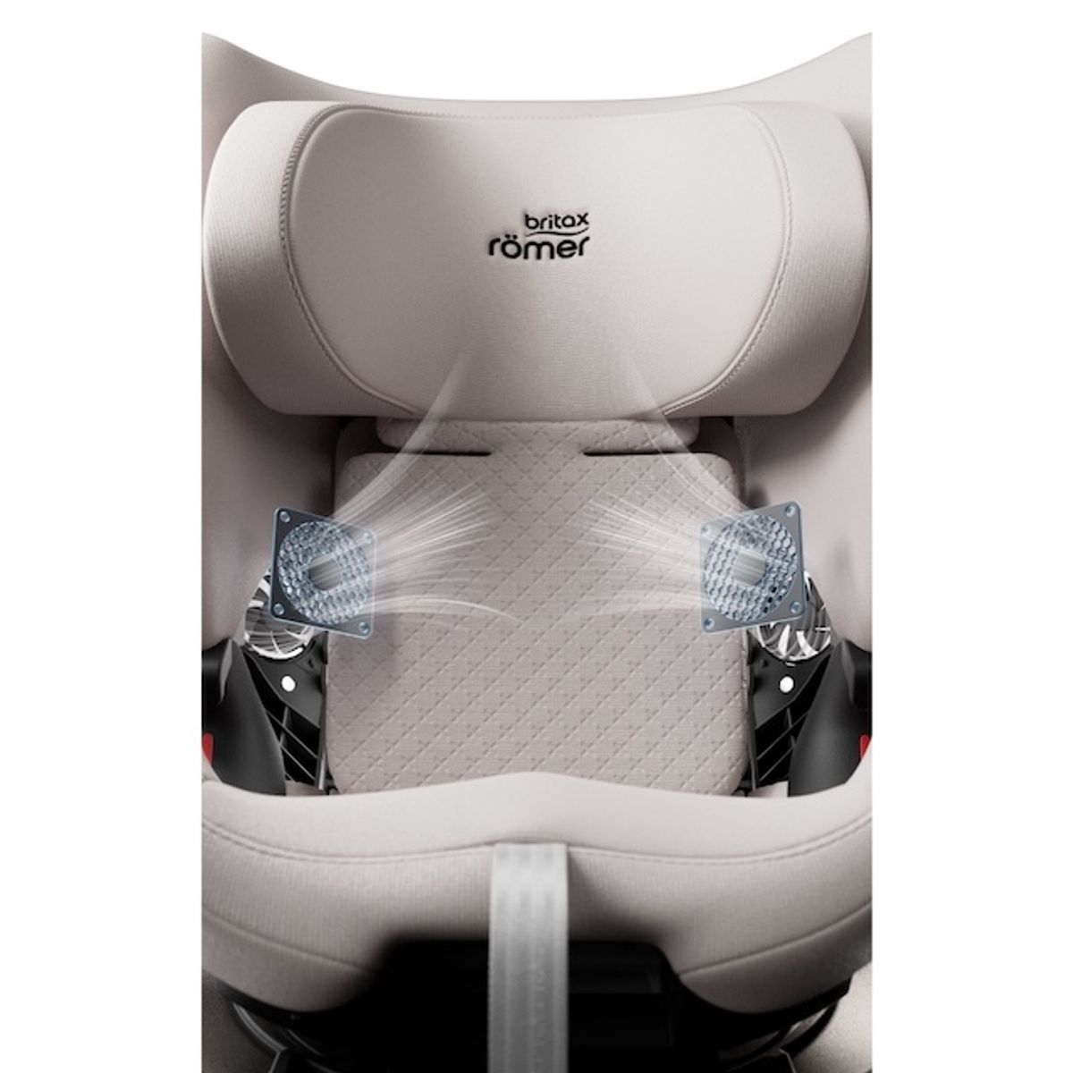 Britax Swivel Grow-Max-Air, Roterbar Bilstol, Lux Urban Olive