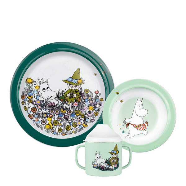 Hovedbilde Rätt Start | Mummi barneservise | Gaveboks | 3 deler 