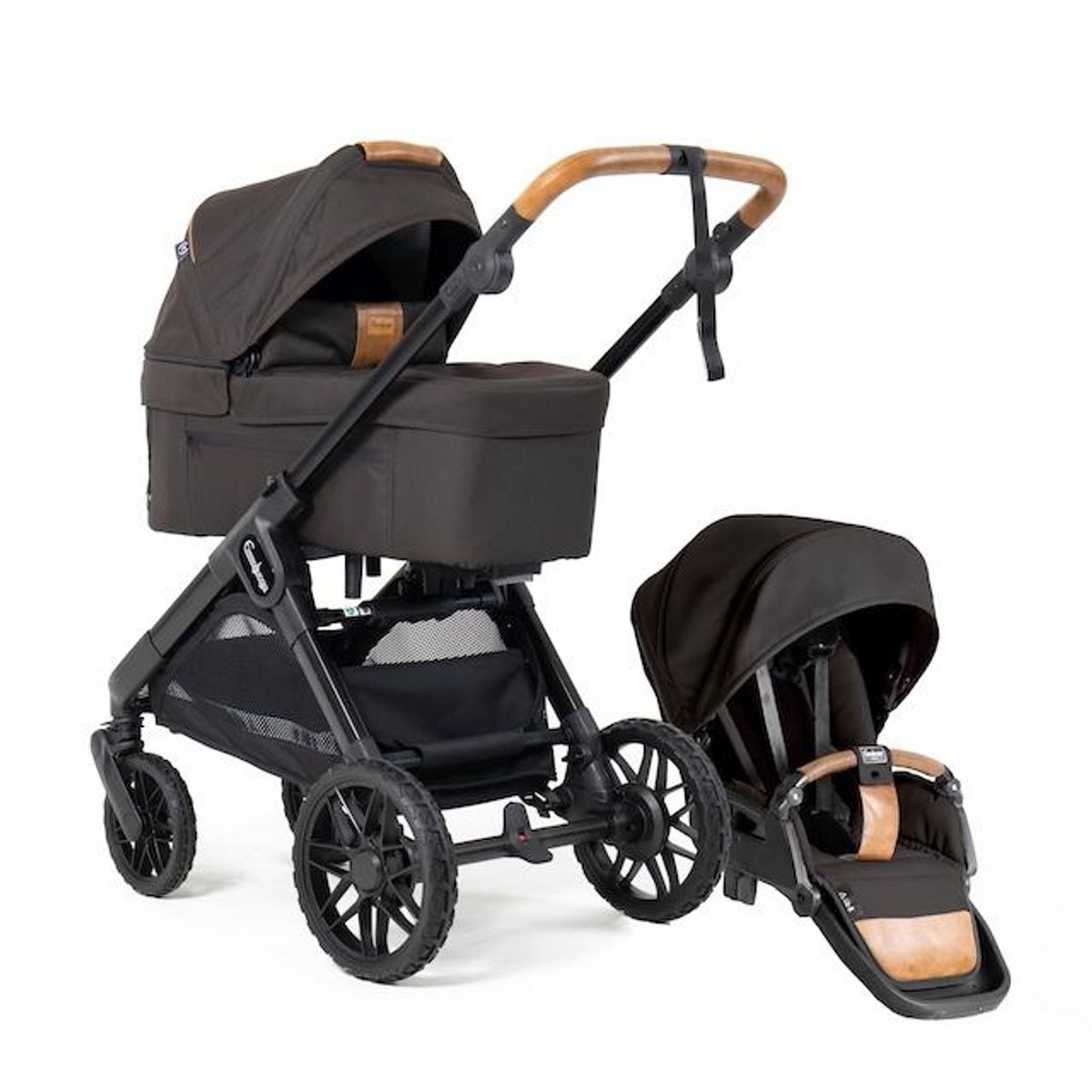 Emmaljunga 2026 | Sento Max Kombi Flat+ | Outdoor Brown