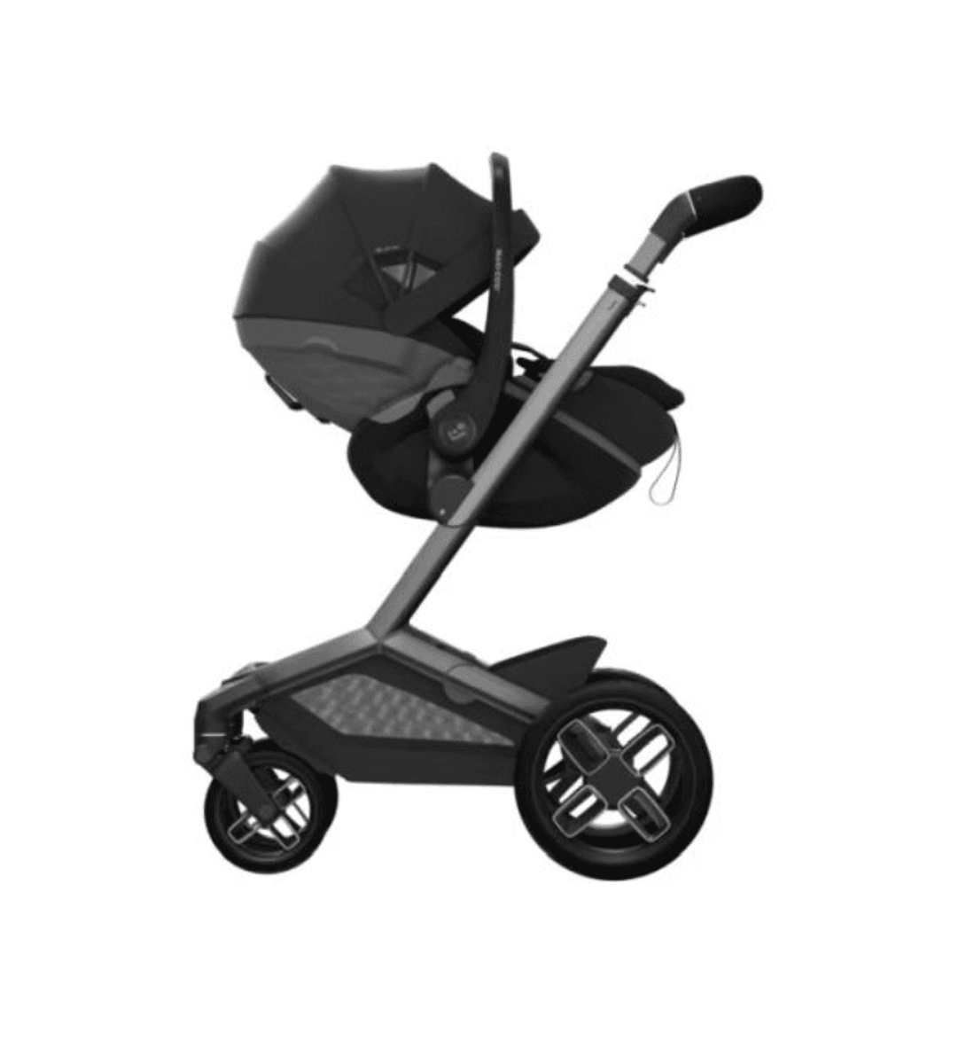  Maxi-Cosi | Fame V2 Vogn + Pebble Slide Pro Bilstol og Base | Sapphire Sand / Black