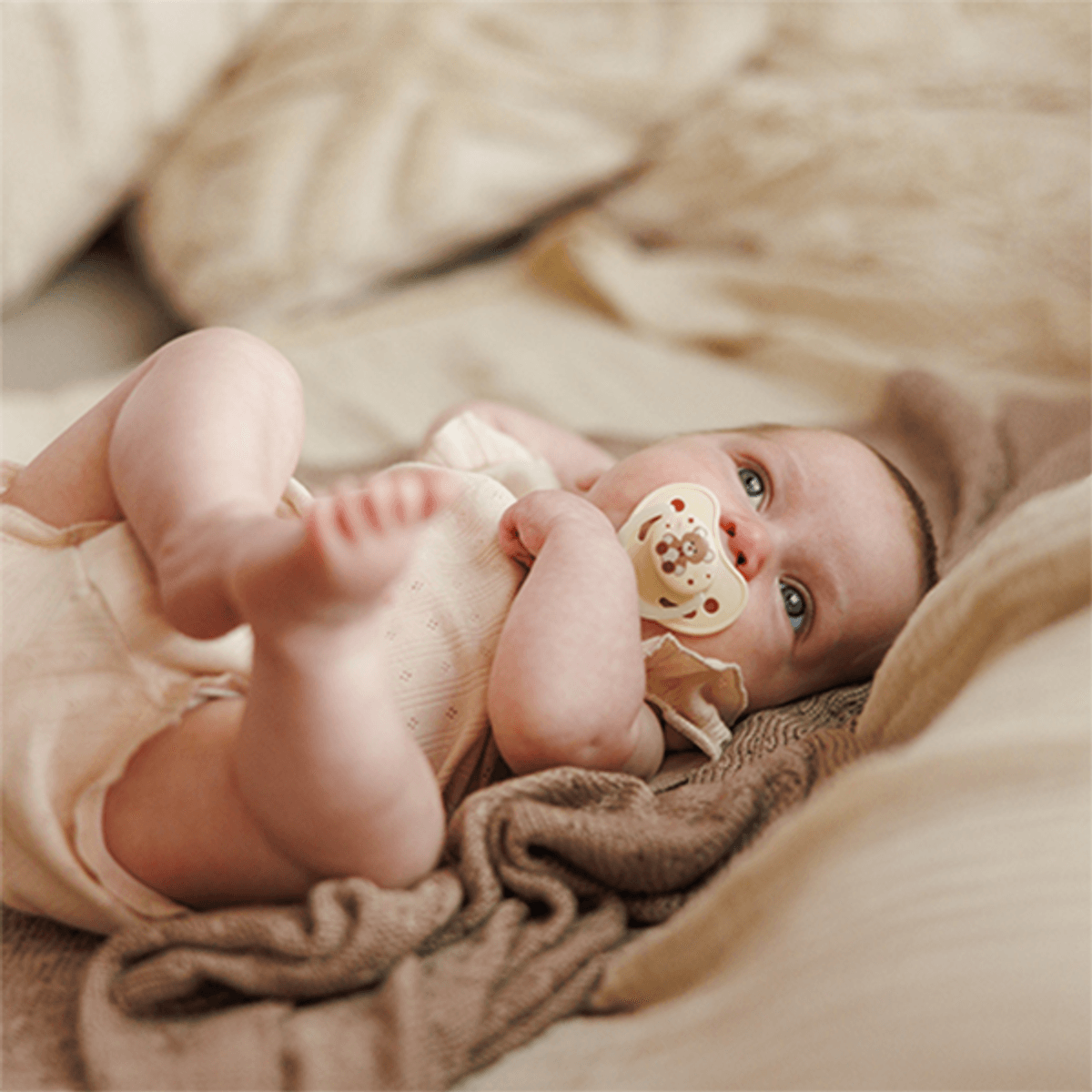 Babyono | Silikon Smokk | 0-6 mnd.