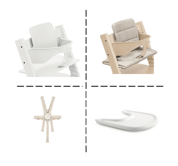 Hovedbilde Tilbehør pakke Tripp-Trapp | White