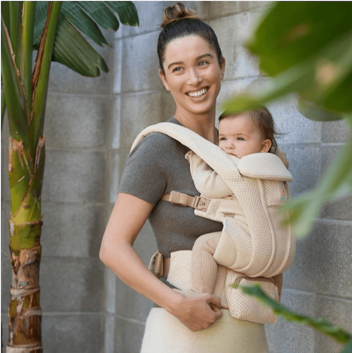 Ergobaby | Omni Deluxe Mesh Bæresele | Natural Beige