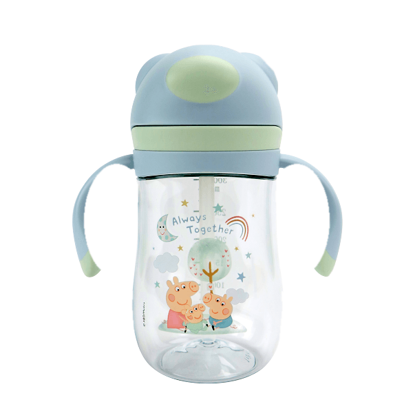 Hovedbilde Peppa Pig | Evie Sugerørskopp | 240 ml | Blå