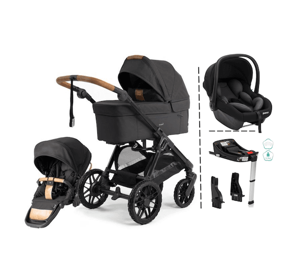 Emmaljunga 2027 | Sento Pro Kombi Ergo + Fillikid Bilstolpakke | Outdoor Brown