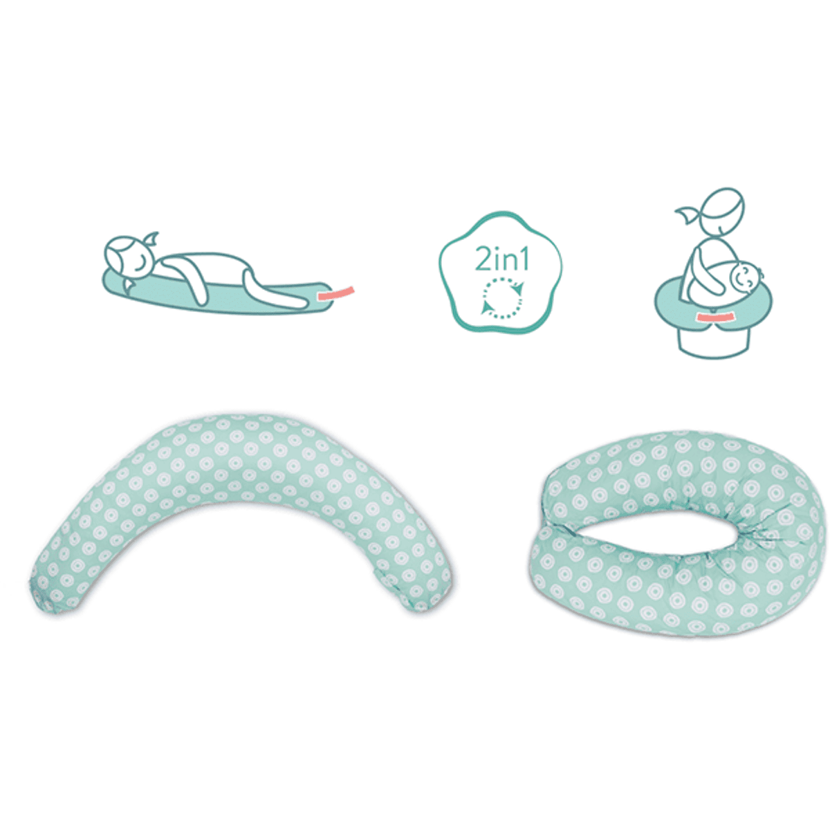 Fillikid | Gravid & Ammepute 190 cm | Rainbows Beige
