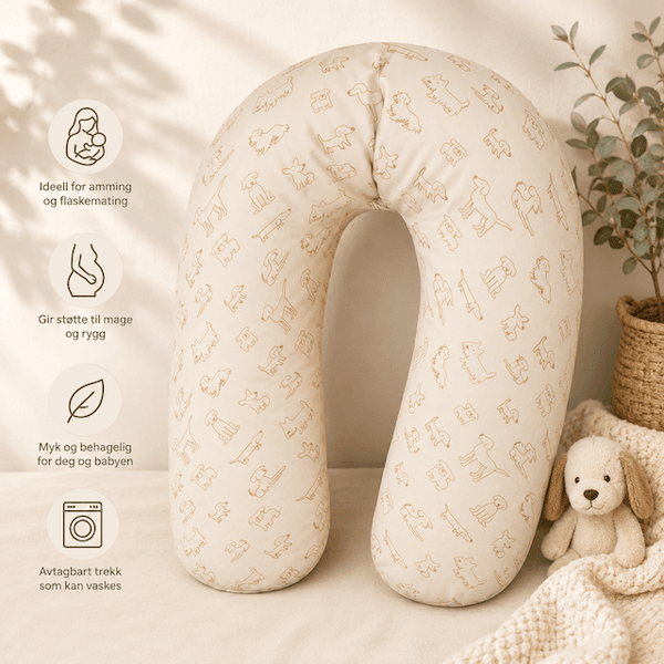 Hovedbilde Fillikid | Gravid & Ammepute | 190 cm | Dog Beige