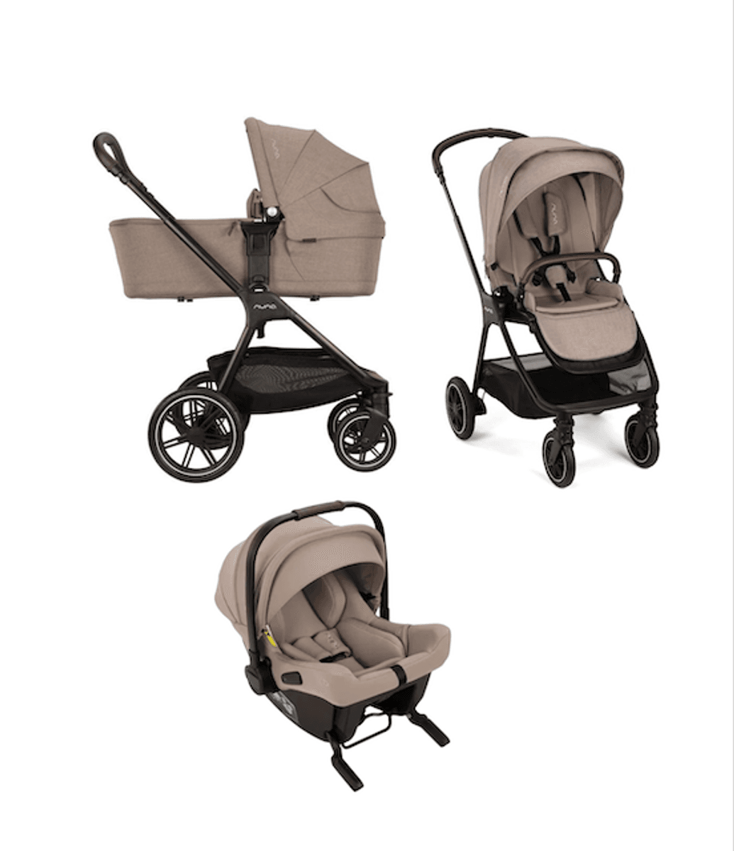 Nuna | Triv LX Kombivogn sett + Pipa Urbn Bilstol 0-13 kg | Cedar
