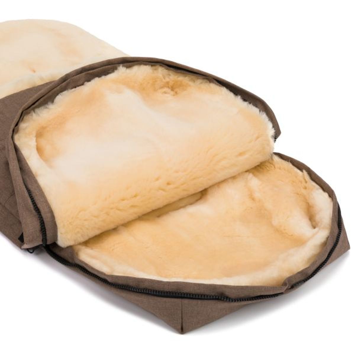 Fillikid | Davos Lammeskinnspose | Brown