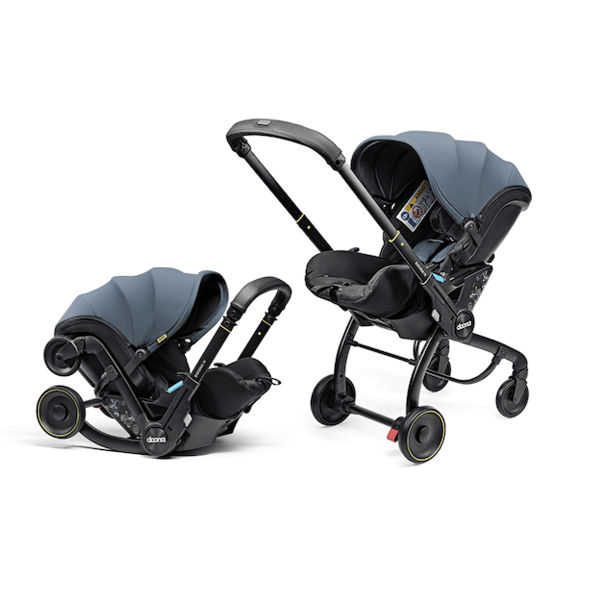 Doona | Doona X  Baby Bilstol 0-13 kg og Trille | Ocean Blue
