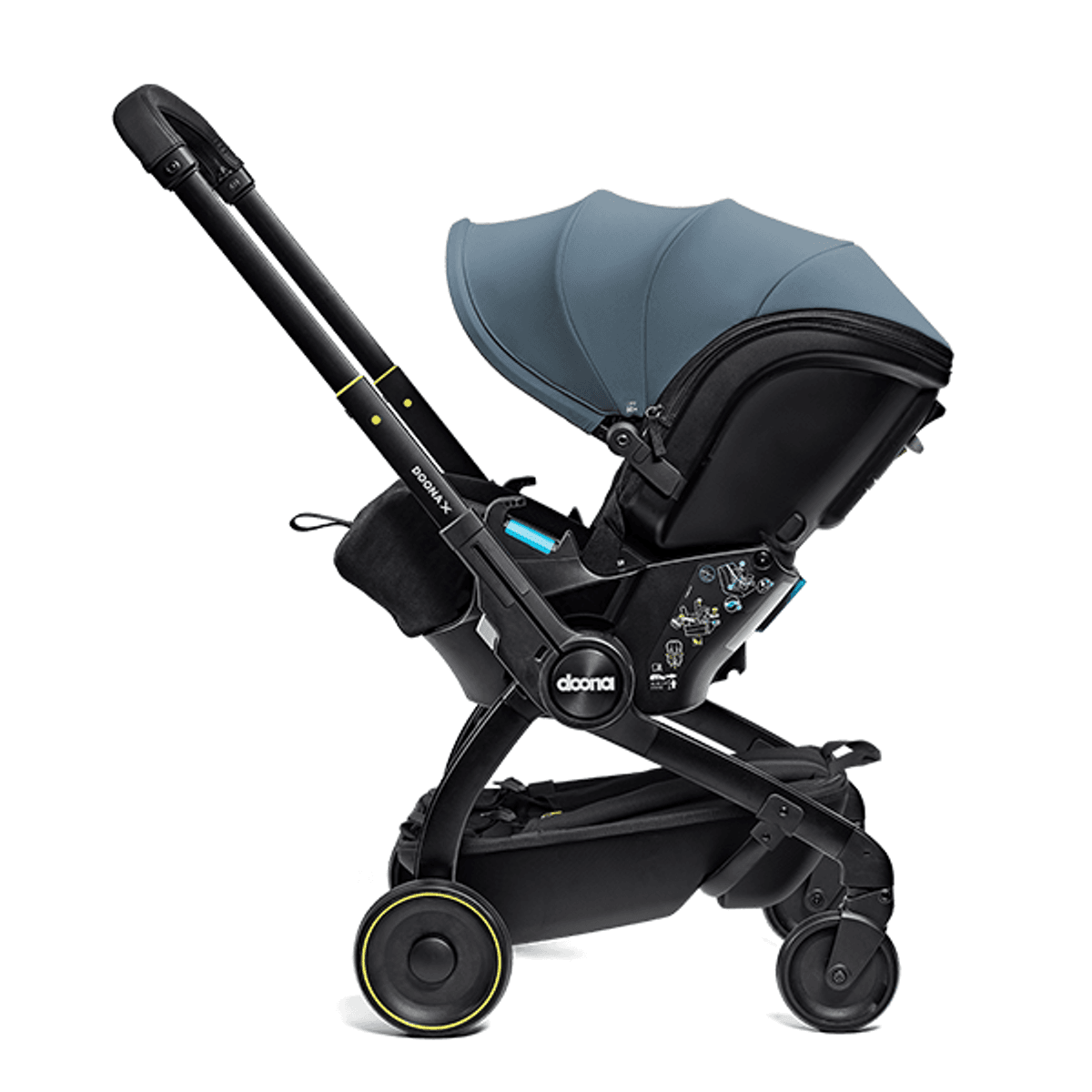 Doona X | Pack & Go Handlekurv/Sekk | Sort