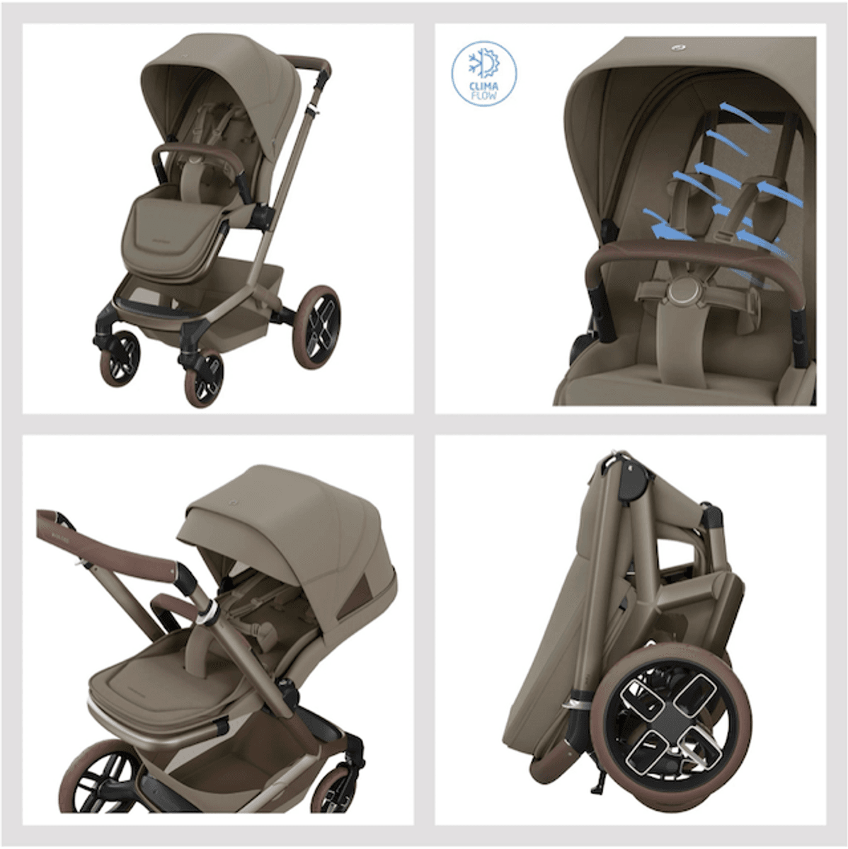 Maxi-Cosi | Fame V2 kombivogn | Oak Truffle