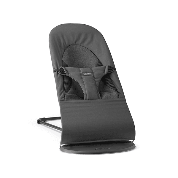 Hovedbilde BabyBjörn | Vippestol Balance Soft | Vevd Jersey | Mørkegrå