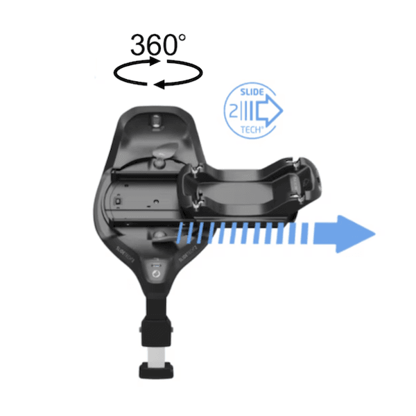 Hovedbilde Maxi-Cosi | Familyfix Slide Pro | Black