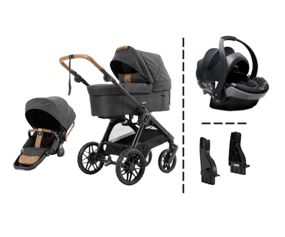 Emmaljunga 26 | Sento Pro Kombi + Bilstol Pakke | Ergo+ Outdoor Trek