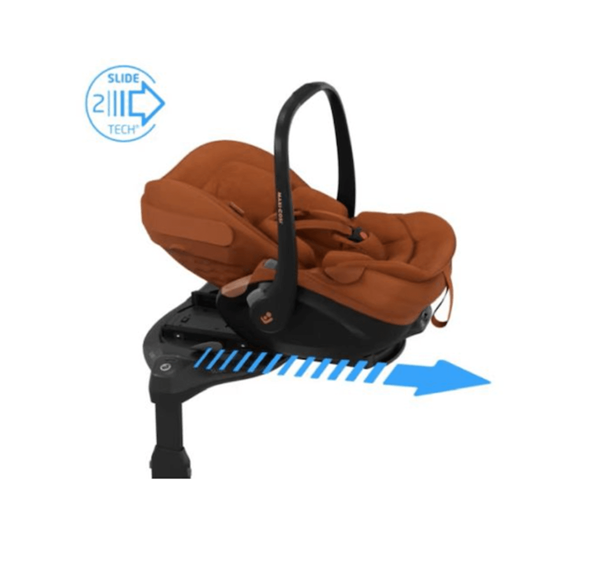 Maxi-Cosi | Fame V2 Vogn + Pebble Slide Pro Bilstol og Base | Copper Terra