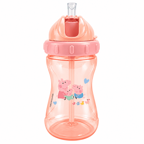 Hovedbilde Peppa Pig | Evie Sugerørskopp | 320 ml | Rosa