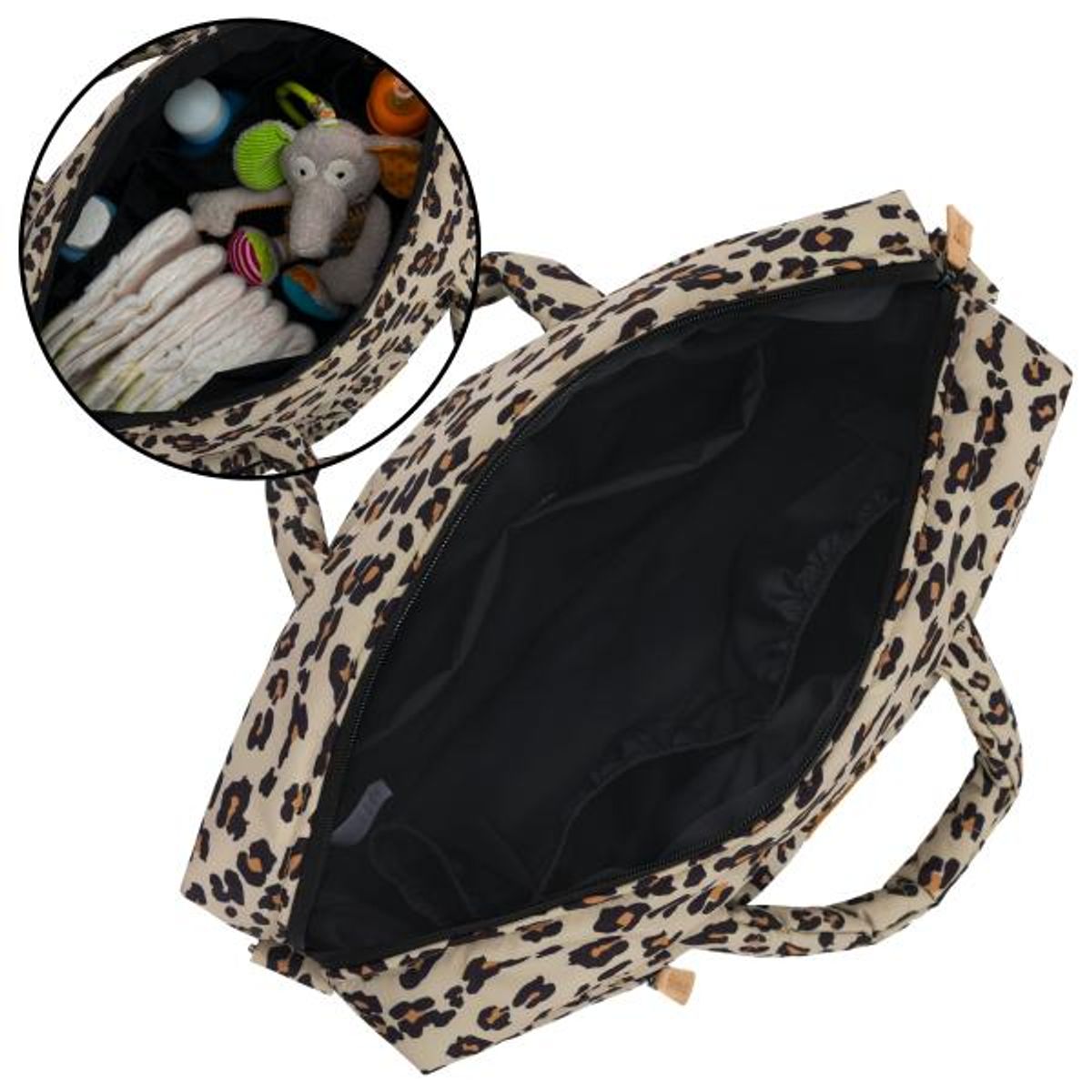 Fillikid | Stelleveske / Mamma veske | Toulouse | Leopard