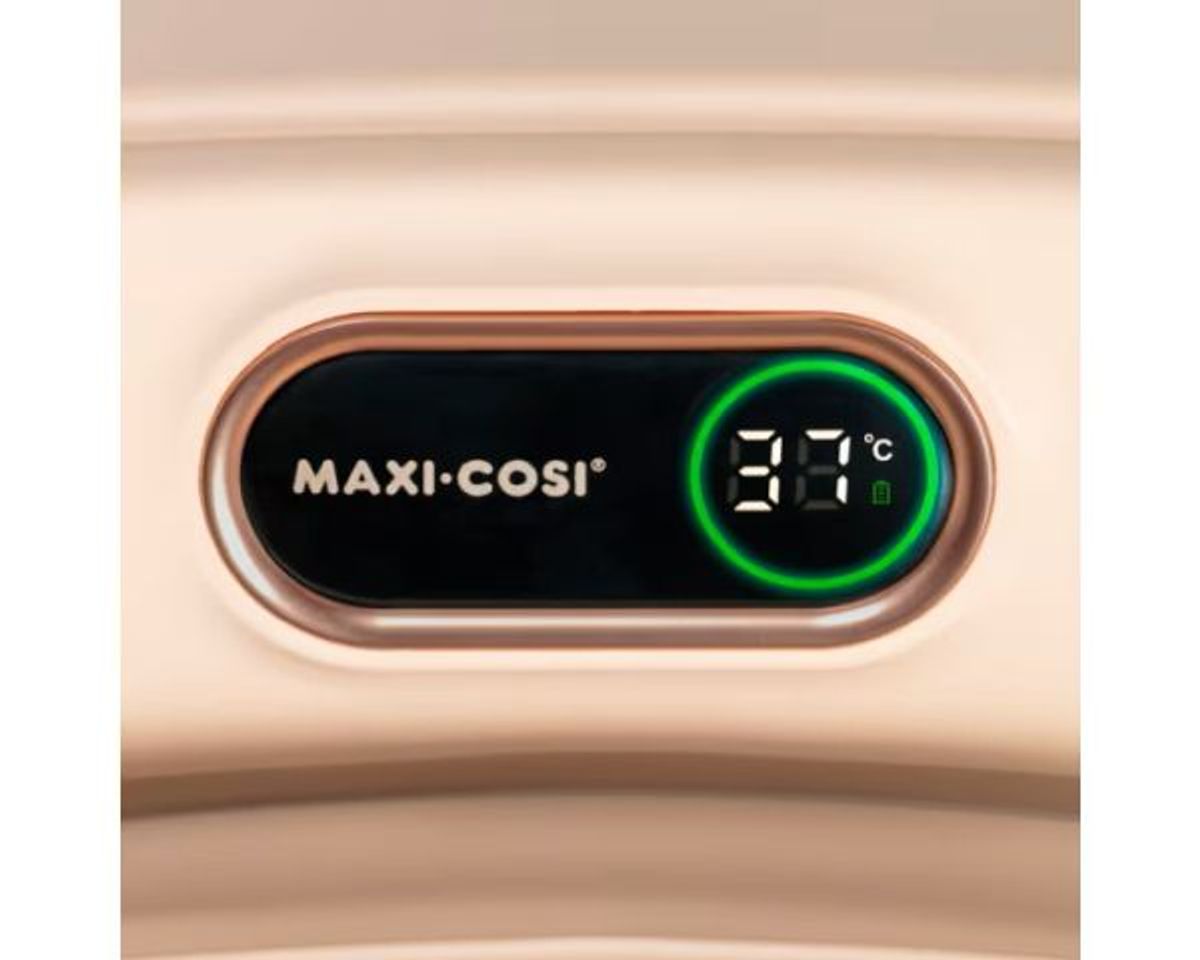 Maxi-Cosi | Indigo Plus Badebalje med Digitalt Termometer | Muted Terra